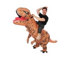 Ptit Clown Inflatable Dinosaur Sit‑On Costume – Adult – One Size