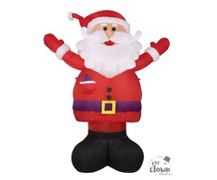 Ptit Clown Père Noël Gonflable – 240 cm – Lumineux