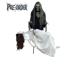 Ptit Clown Grim Reaper met Zwevend Meisje – 170 cm