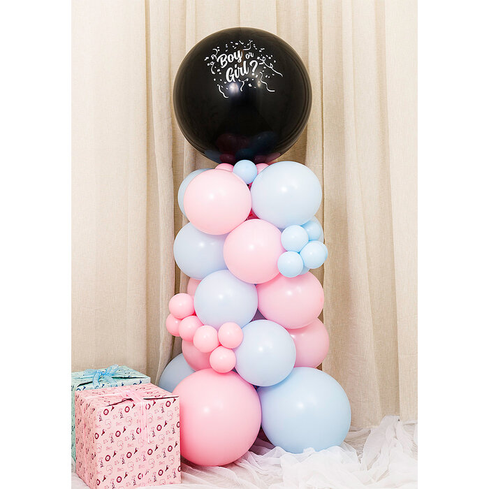 Balloonking Balloon Column Kit – Gender Reveal – Complete Decoration Set