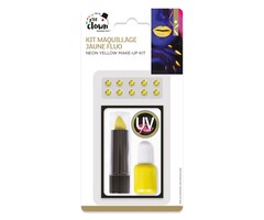 Ptit Clown Makeup Kit – Neon Yellow– UV Reactive