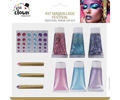 Ptit Clown Make‑up Kit – Festival – Glitter & Colors