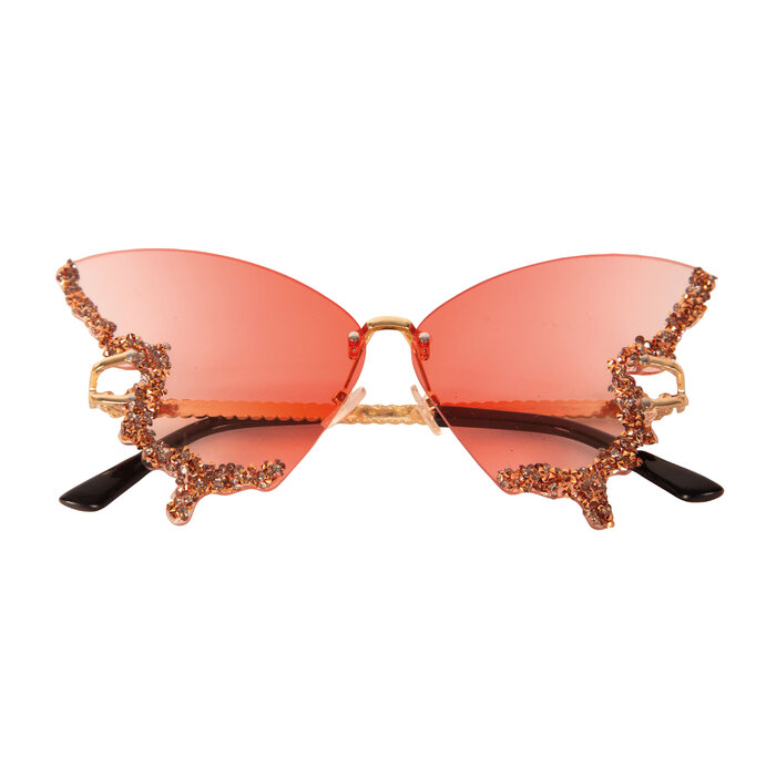 Partyline Lunettes Papillon  – Rose – Accessoire Fashion