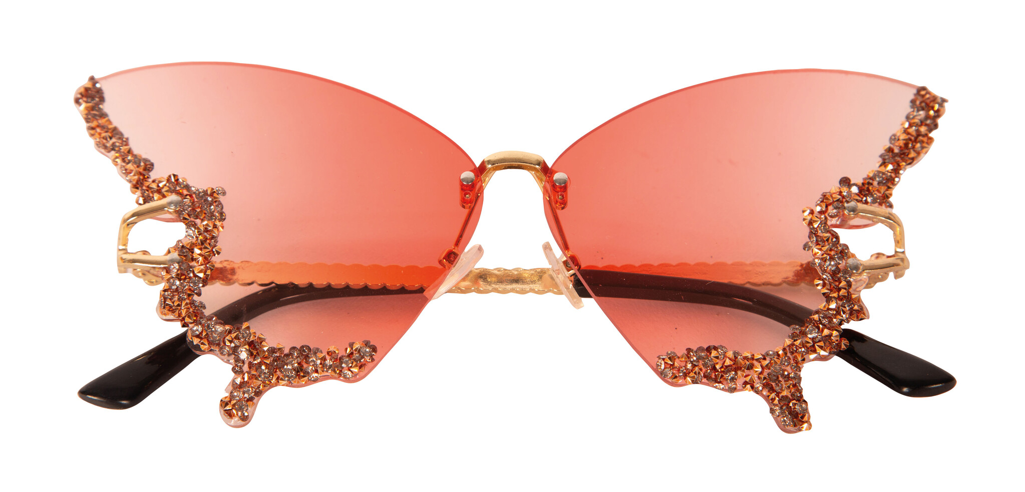 Partyline Butterfly Glasses – Pink– Fashion Accessory