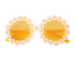 Partyline Lunettes Hippie à Fleurs – Monture Ronde