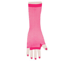 Partyline Neon Visnet Lange Handschoenen