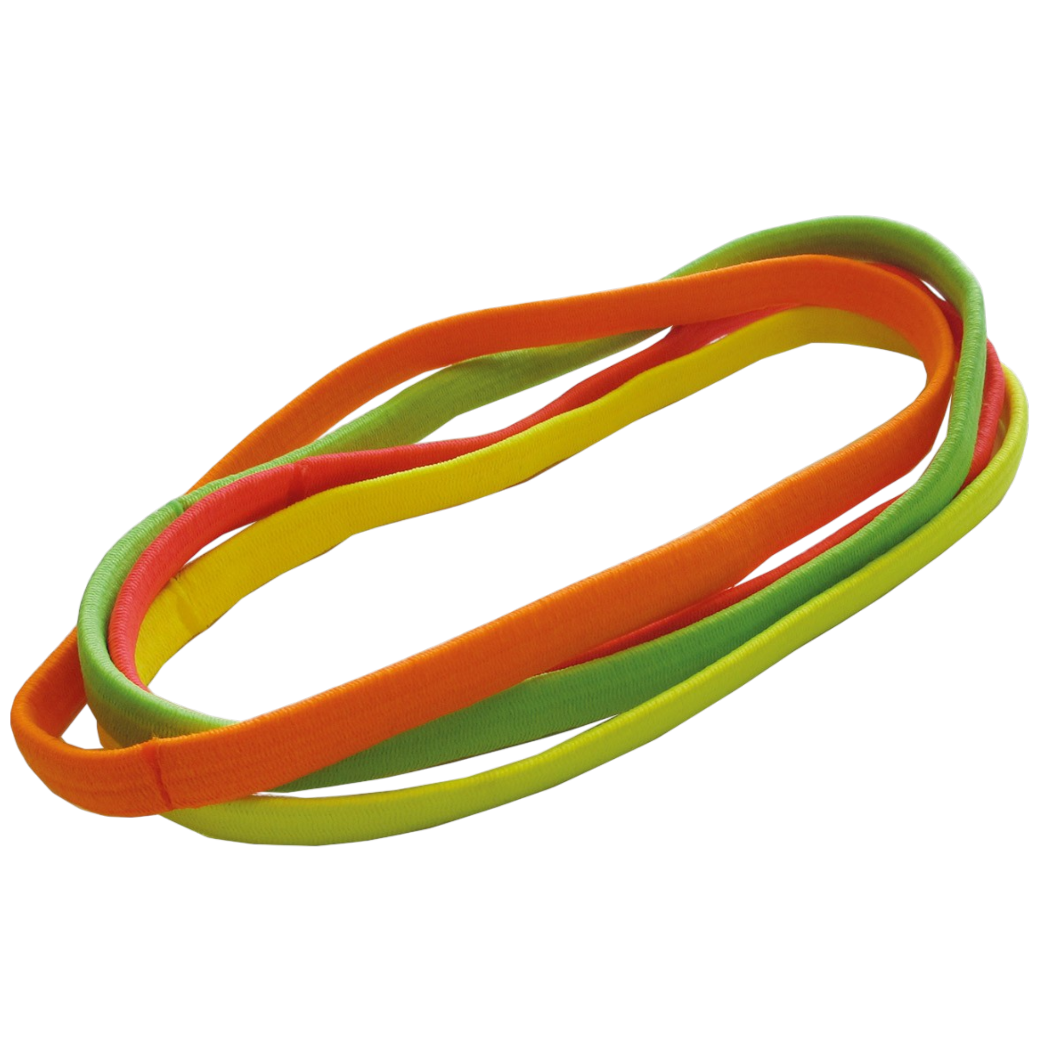 Partyline Set of 4 Neon Headbands Pink Green Yellow Orange