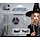 Halloween Make‑Up Kit Pretty Witch — 3 Eyeshadows, Rhinestones, Eye Pencil, Makeup Sponge, Foam Applicator, False Lashes, Makeup Brush
