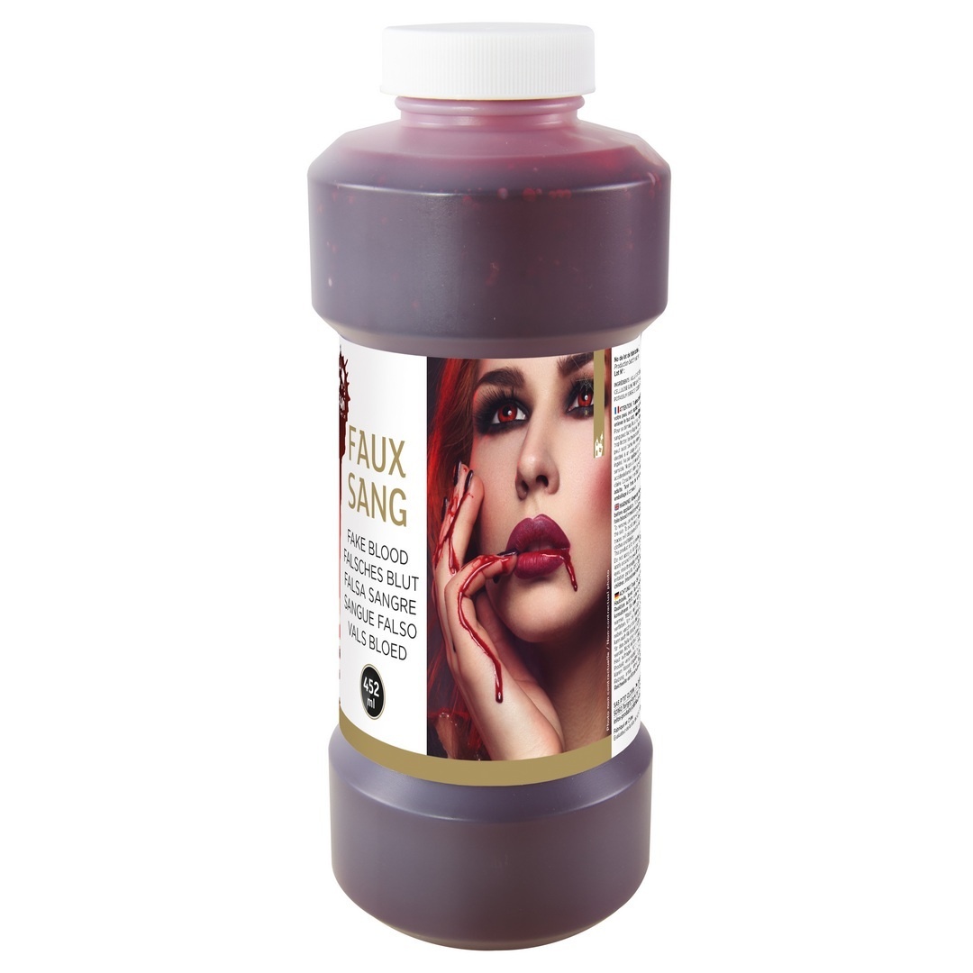Ptit Clown Fake Blood 452.8 ml Bottle — SFX Blood for Halloween & Film