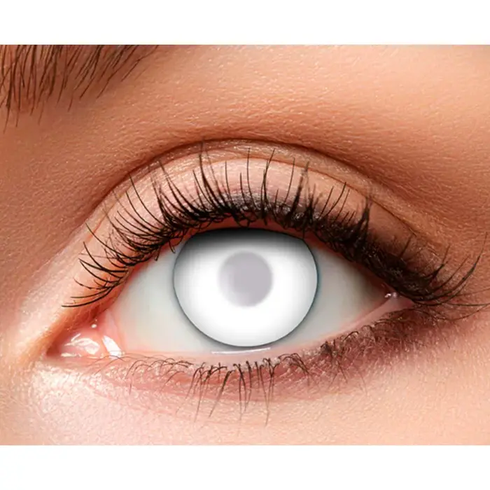 Boland Ghost 3‑Month Contact Lenses – 40% Vision – Halloween & Horror Effect Lenses