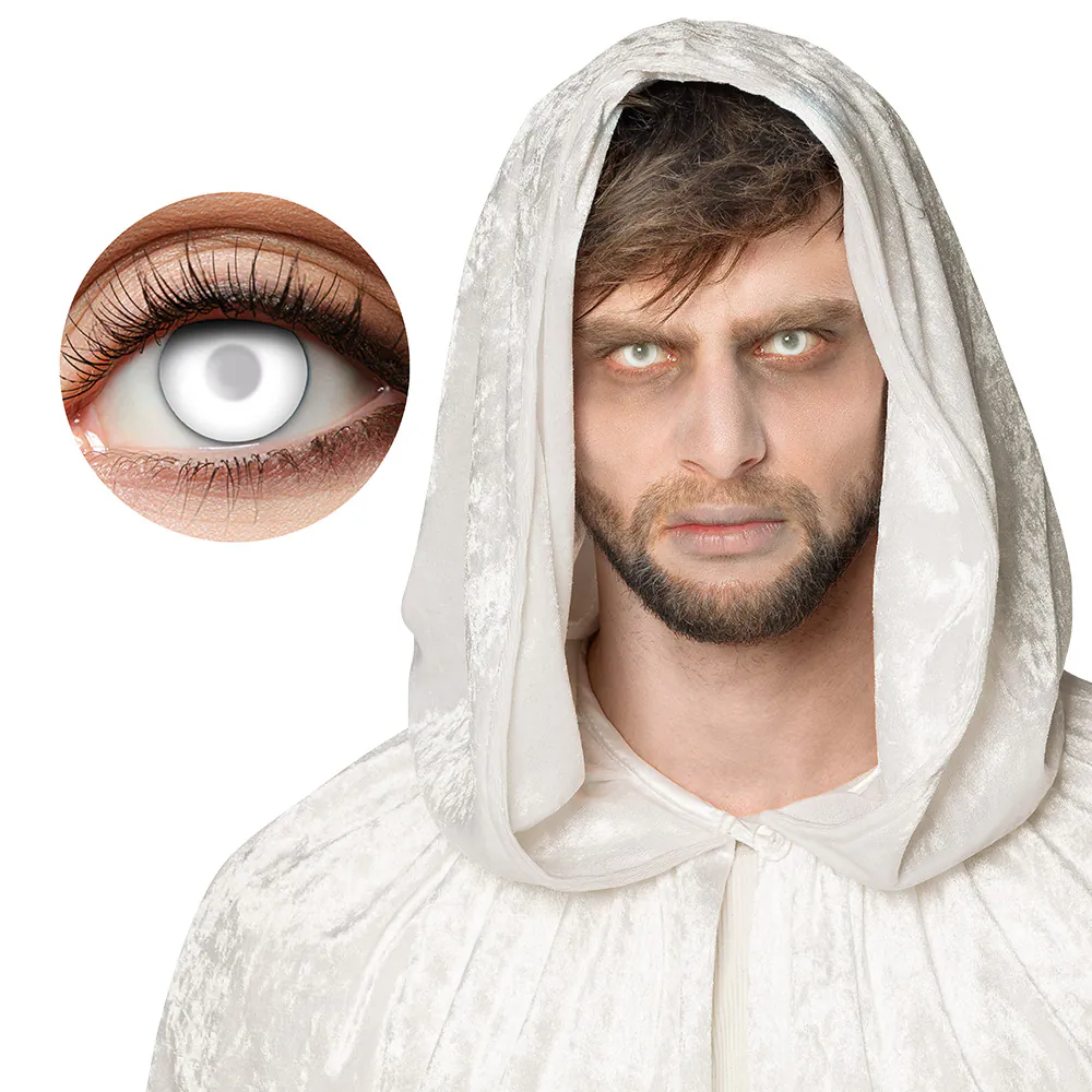 Boland Lentilles Fantôme 3 Mois – Vision 40% – Lentilles Effet Halloween & Horreur
