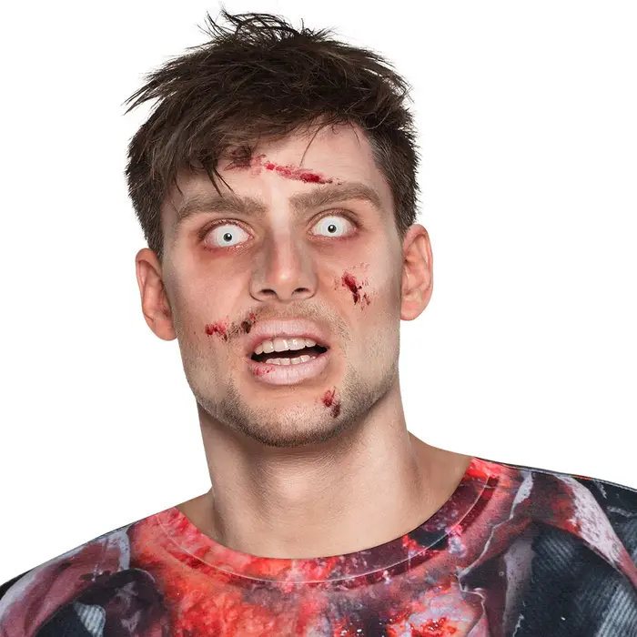 Boland Zombie Weekly Contact Lenses – Cosmetic Halloween & Horror Lenses