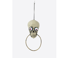 Partyline Heurtoir Crâne Halloween 33 cm – Lumière & Son
