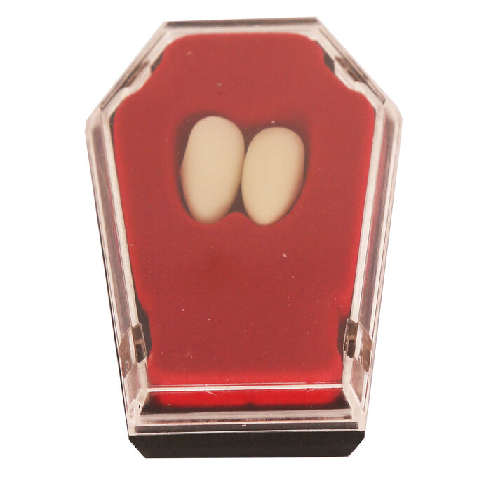 Partyline Dracula Hoektanden Vampier – Thermoplastic – Doodskist Verpakking