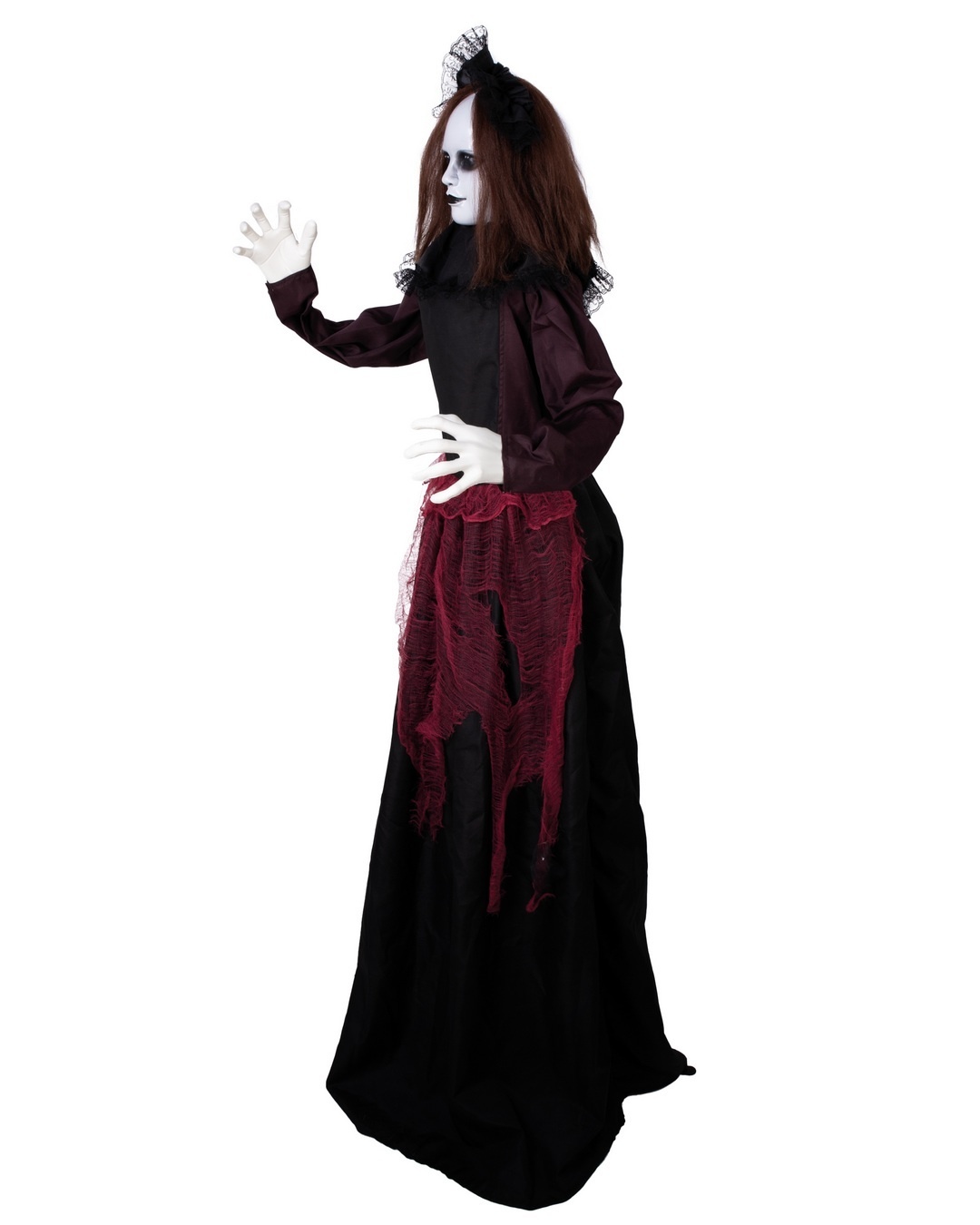 Ptit Clown Poupée Animatronique Double Tête 180 cm – Lumière & Son – Décor Halloween