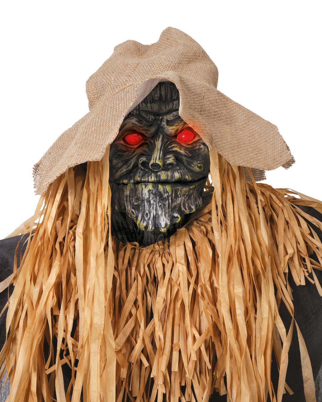 Ptit Clown Standing Scarecrow Animatronic 180 cm – Light & Sound – Halloween Prop