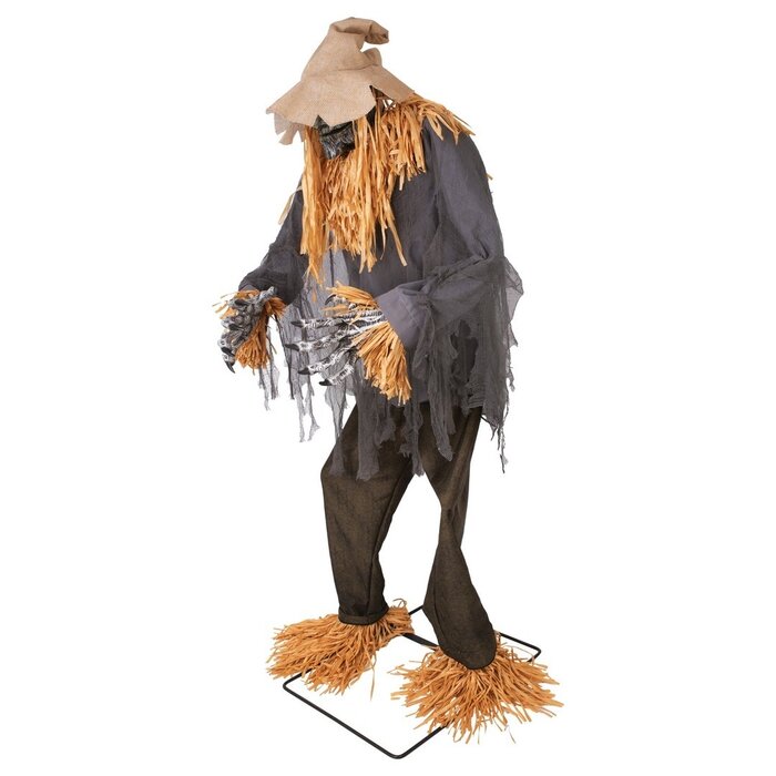 Ptit Clown Epouvantail Animatronique 180 cm – Lumière & Son – Décor Halloween
