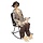 Animated Scarecrow on Rocking Chair 120 cm – Light, Sound & Motion Sensor