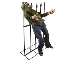 Partyline Animatronic Man on Fence 134 cm