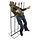 Animatronic Man op Hek 134 cm – Licht, Geluid & Bewegingssensor