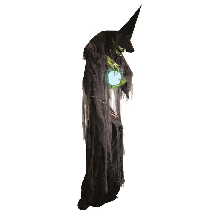 Ptit Clown Standing XXL Witch 305 cm – Animatronic – Light & Motion Sensor