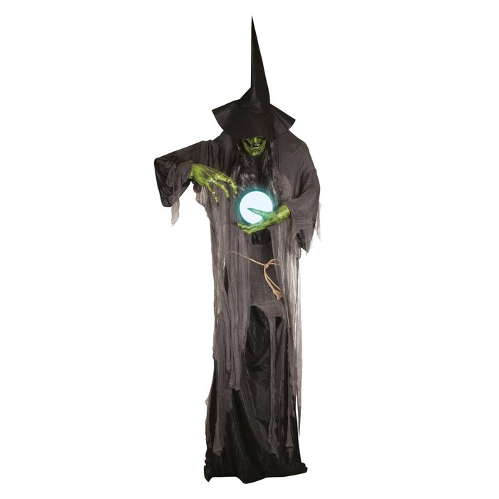 Ptit Clown Standing XXL Witch 305 cm – Animatronic – Light & Motion Sensor
