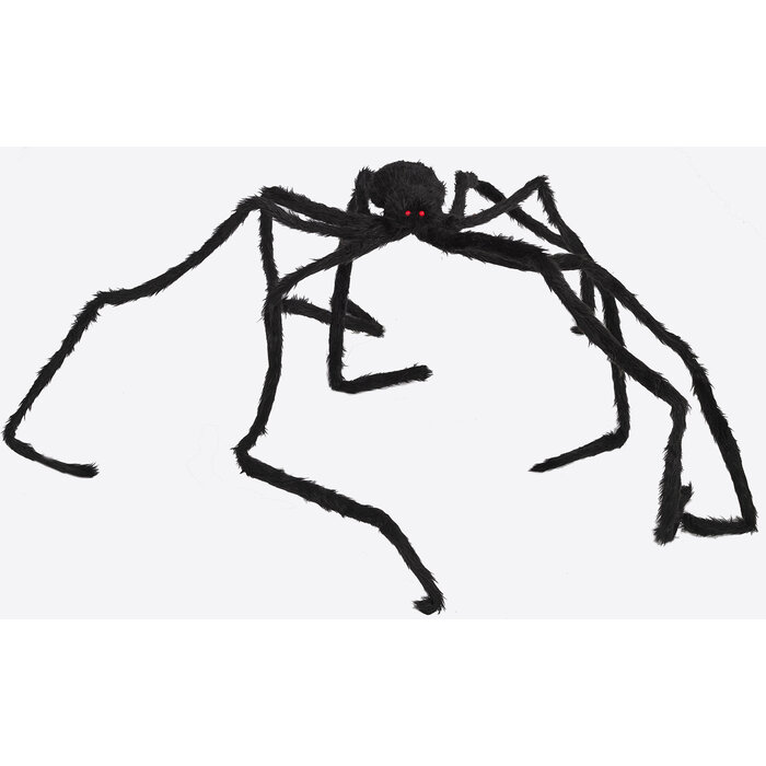 Partyline Giant Halloween Spider 230 cm – Large Horror Decoration