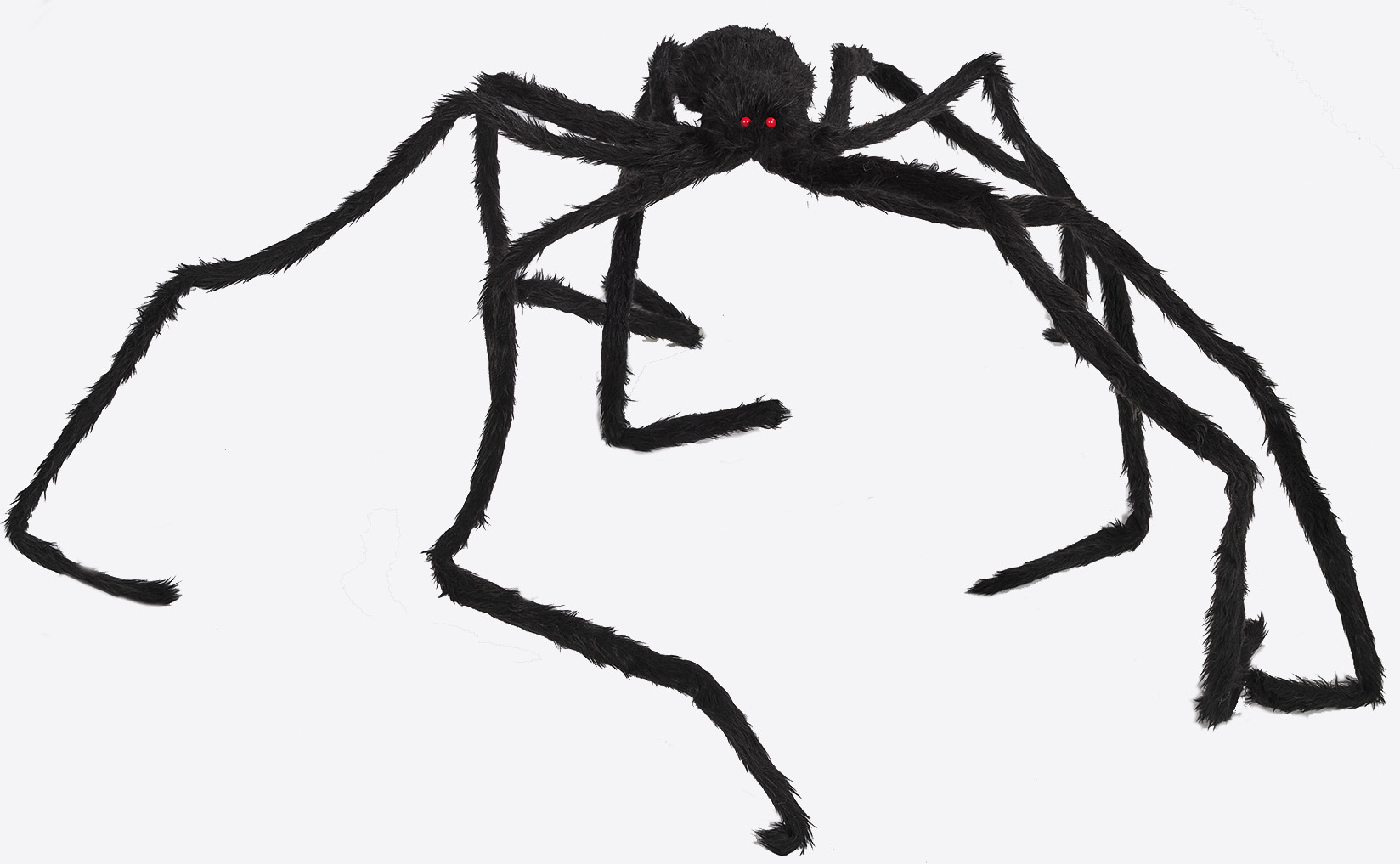 Partyline Giant Halloween Spider 230 cm – Large Horror Decoration