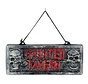 Deco Sign  'Haunted Tavern' | Halloween Decoration