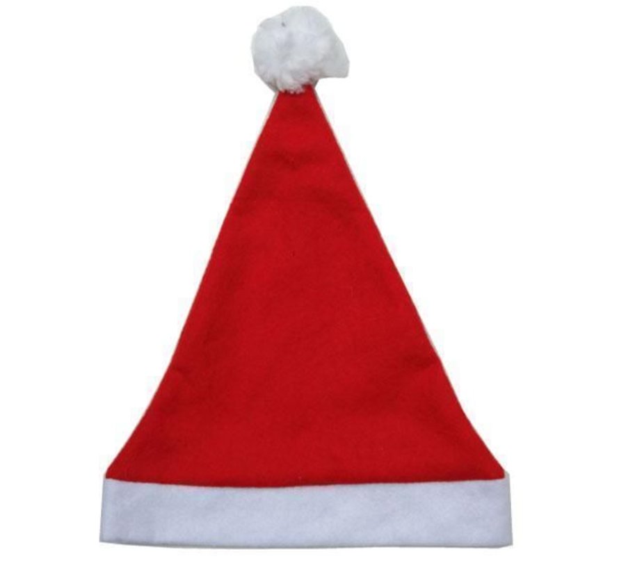 12 x Basic Bonnet Pere Noel