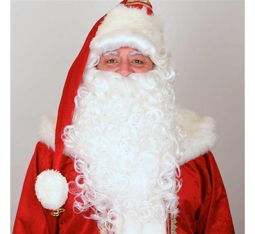 Partyline Santa Wig & Beard Luxe