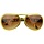 Lunettes Elvis en Or