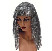 Partyline Wig Tinsel silver