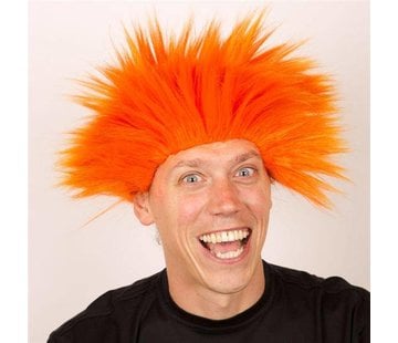 Partyline Wig Electric Shock Orange