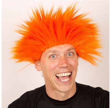 Partyline Wig Electric Shock Orange