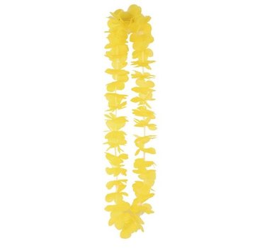 Partyline Hawaiian Flower Lei Yellow