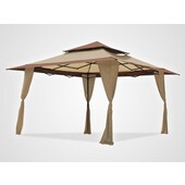 Pagoda Pagoda, Shelter, 4.0m x 4.0m -HSBrF, Fbrc Clr Brown Inc Rlr Bg Pagoda Pagoda, Shelter, 4.0m x 4.0m -HSBrF, Fbrc Clr Brown Inc Rlr Bg