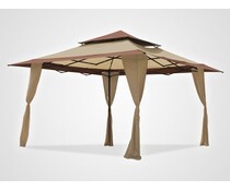 Pagoda Pagoda, Shelter, 4.0mx 4.0m -HSBrF, Fbrc Clr Brown Inc RLR Bg Pagoda Pagoda, Shelter, 4.0mx 4.0m -HSBrF, Fbrc Clr Brown Inc RLR Bg