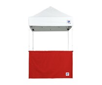 Rail system Railskirt, 8 ft (2.5m) WHT HDWARE, FBRC Red
