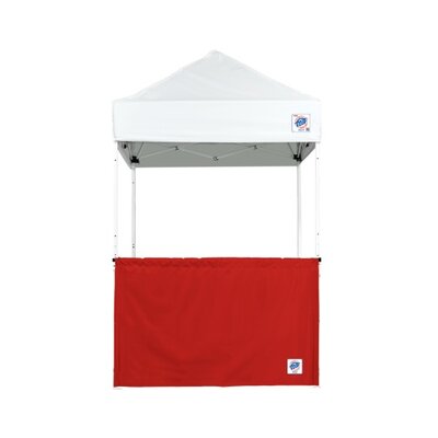 Rail system Railskirt, 8 ft (2.5m) WHT HDWARE, FBRC Red