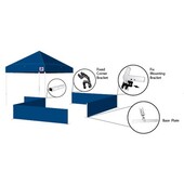 Rail system FREE STANDING RAIL SYSTEM SINGLE