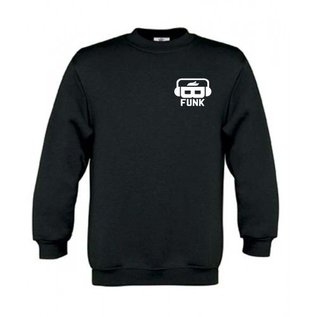 B-Funk Sweater met logo en bedrukking op achterzijde