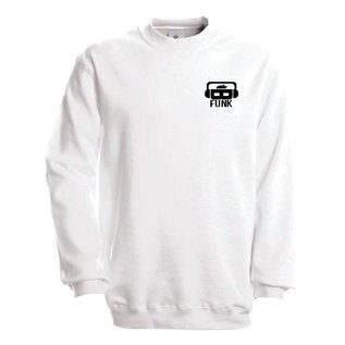 B-Funk Sweater met logo en bedrukking op achterzijde