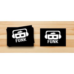 B-Funk Stickers met logo