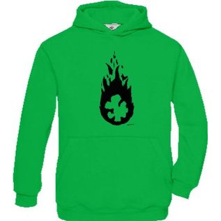 BAKAvibes hoodie met grote bedrukking