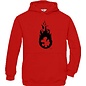 BAKAvibes hoodie met grote bedrukking