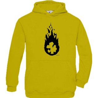 BAKAvibes hoodie met grote bedrukking