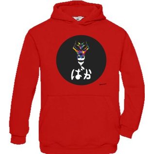 BAKAvibes hoodie met grote bedrukking
