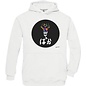 BAKAvibes hoodie met grote bedrukking