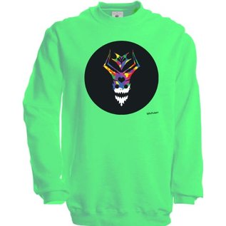 BAKAvibes sweater met grote bedrukking